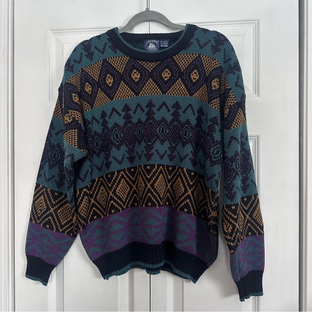 Vintage Retro 90s Atlantic Traders Sweater